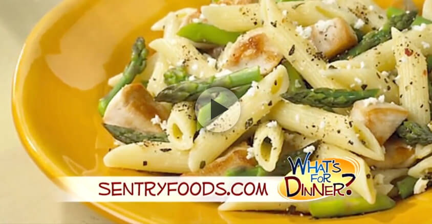 Recipe: Penne with Chicken and Asparagus