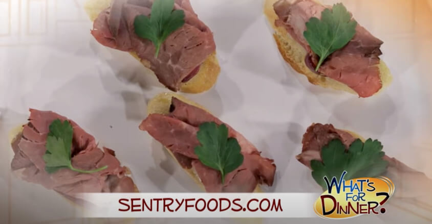 Recipe: Beef Canapes