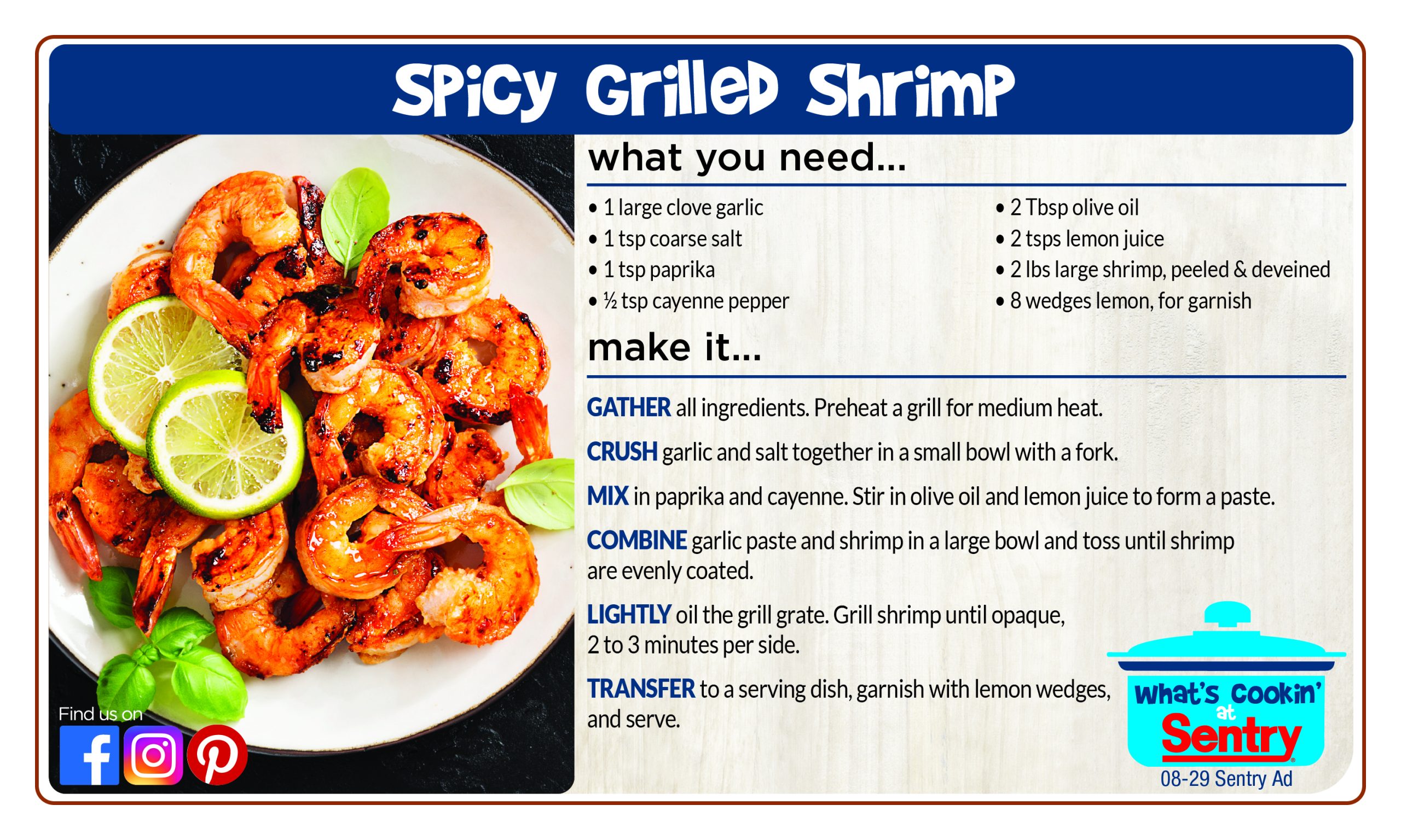 Spicy Grilled Shrimp