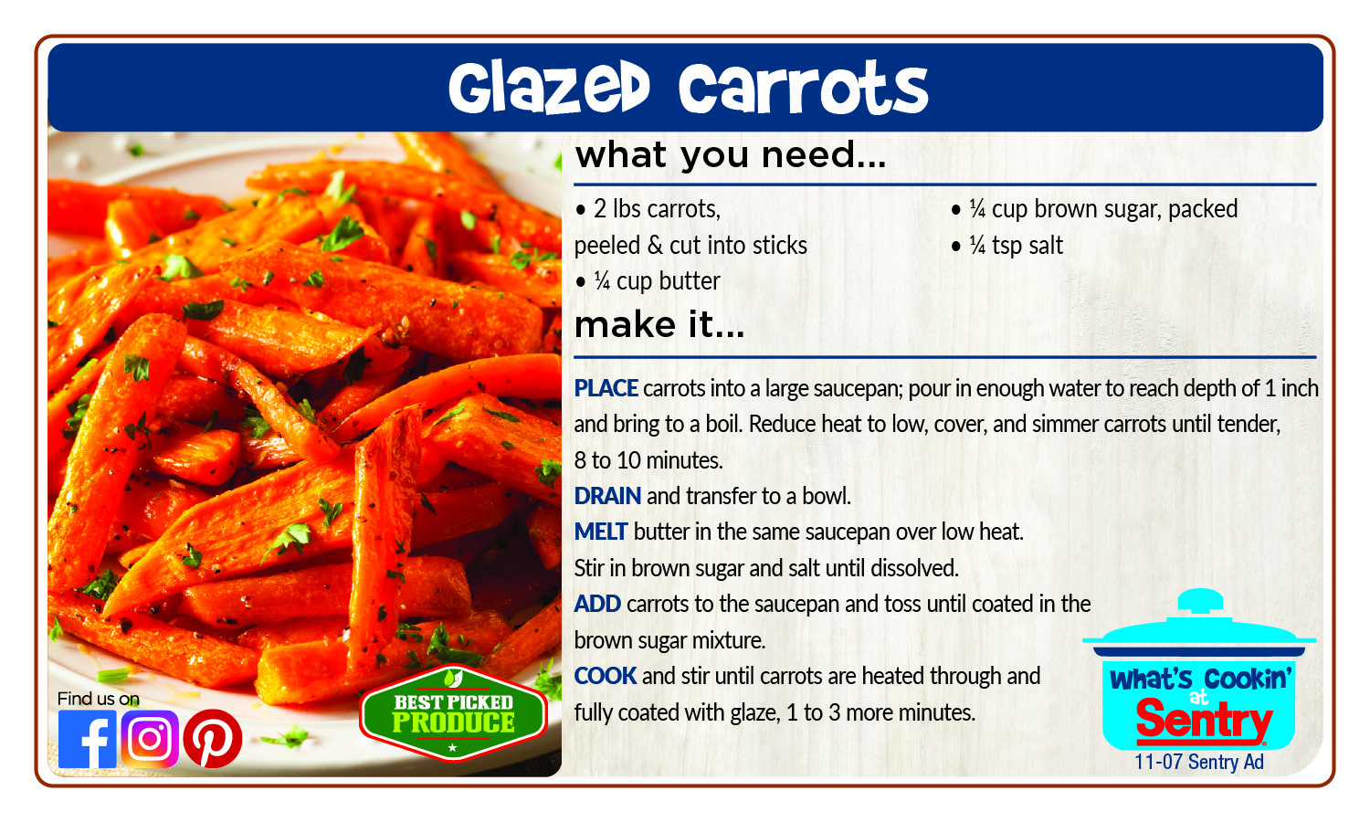 Recipe: Glazed Carrots