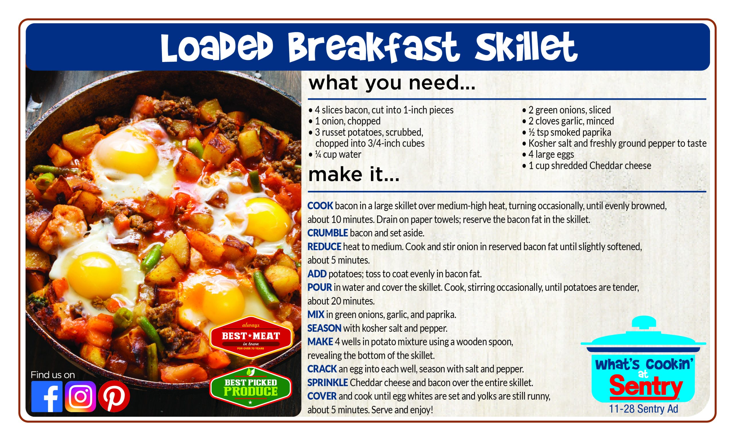 Recipe: Loaded Breakfast Skillet