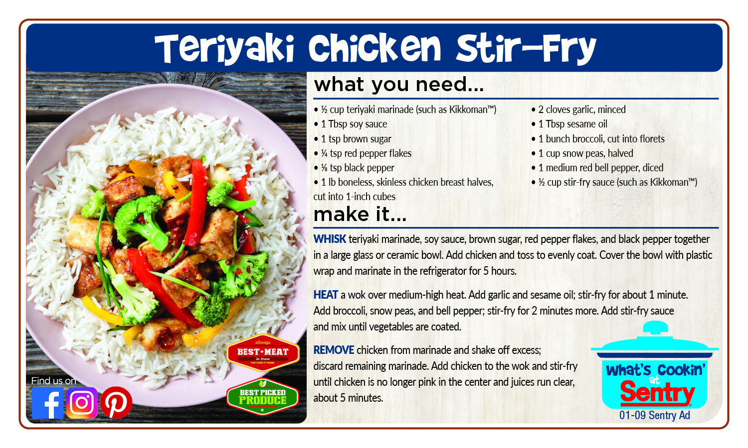 Recipe: Teriyaki Chicken Stir Fry